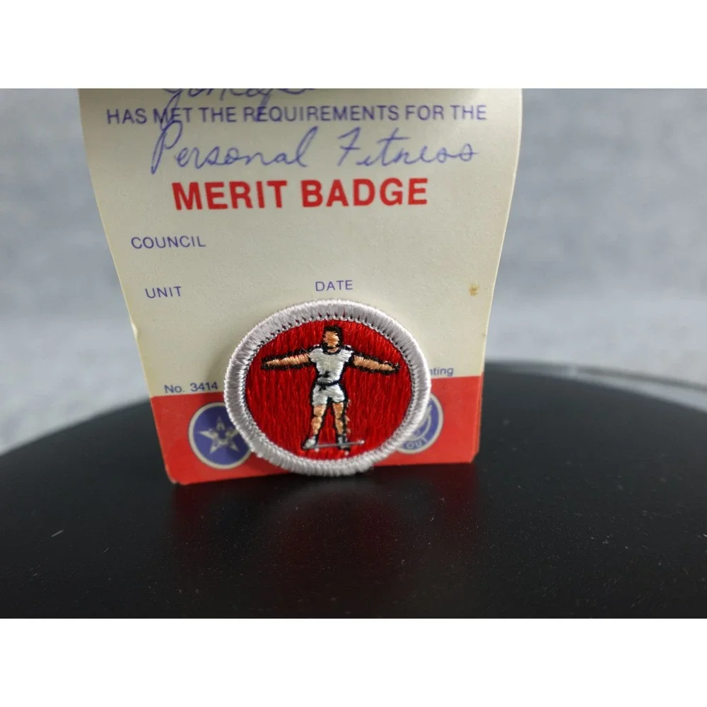 Lot of 8 Boy‎ Scouts of America Merit Badges with Cards